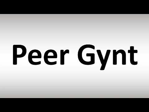 How to Pronounce Peer Gynt