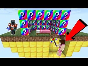 Minecraft: EXTREME RAINBOW LUCKY BLOCK BEDWARS! - Modded Mini-Game