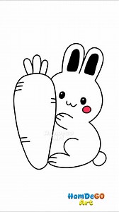 12K views · 116 reactions | Wow Learn to draw an adorable rabbit...