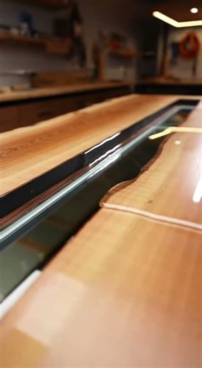 DIY Infinity Mirror Epoxy Table ✨ | Insane LED Glow Effect (4K)