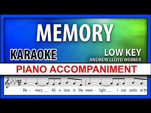 Memory Cats KARAOKE ⭕ Lower Key
