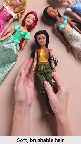 Mattel ​Disney Princess Toys, 13 Princess Fashion Dolls with Sparkling Clothing and Accessories, Inspired by Disney Movies, Gifts for Kids​