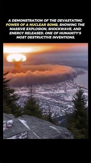 The Incredible Power of a Nuclear Bomb