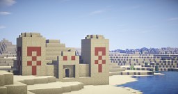 Seed: 3 Desert Temple   Village near Spawn Minecraft Map