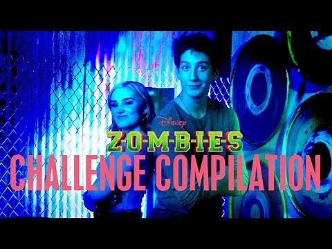 ZOMBIES Challenges with Meg Donnelly & Milo Manheim! | Compilation | @disneychannelmusic