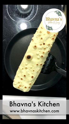 Delicious Papad Roasting Recipe by Bhavna's Kitchen