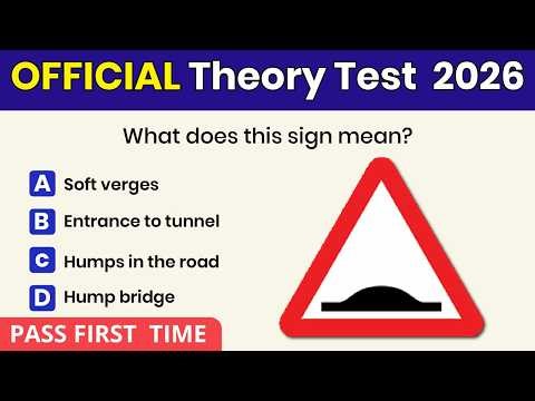 Theory Test 2026 UK | DVSA Revision Questions | Pass First Time