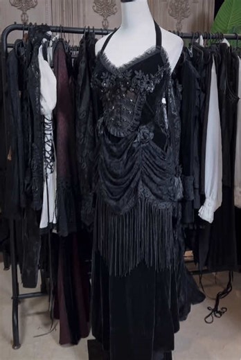 Uncover the Secret of This Gothic Fashion Dress