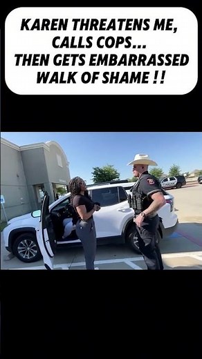 Cop Shows Up and Karen's Energy Completely Changes #karen #police #reaction #justice