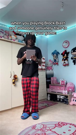 not today! #BlockBlast #JJK #murzz #sanrio #hellokitty