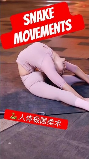 Street contortion beyond human limits 🤯 #柔术 #极限柔韧 #contortion #街头表演