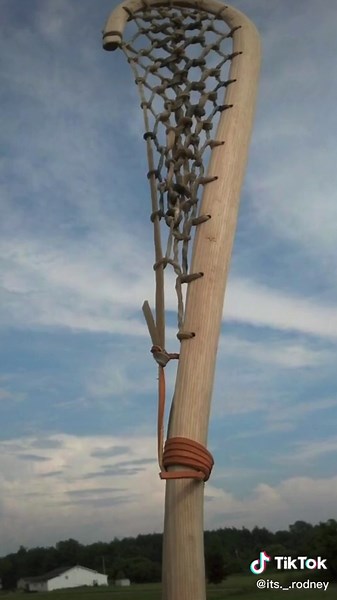 Montage of traditional lacrosse sticks we’ve made over time: player, goalie and an 1800s old-style. #art #nativeamerican #medicine #fyp