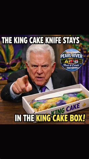 🚨 KING CAKE PSA 🚨 The king cake knife DOES NOT live in your drawer. It DOES NOT roam free in the kitchen. 👉 THE KING CAKE KNIFE STAYS IN THE KING CAKE BOX. If you take it out… straight to jail. If you lose it… also jail. If I find it in the sink… believe it or not, jail. 😤🎭 Agree? Hit 👍 Disagree? Explain yourself in the comments 👀 Tag the person who always steals the king cake knife 👇🎂💜💚💛 #mardigras #kingcake #pearleiver
