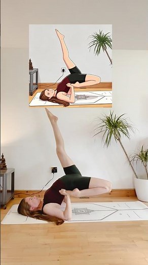 Advanced variation of Bridge pose #bridgepose #yogapose #yogaposes #backbend #flexibility
