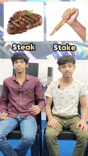 Same Pronunciation, Different Meaning (Homophones)