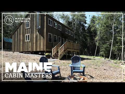 Custom-Built Saltbox Cabin on Secluded Lakeside Property | Maine Cabin Masters Mini Episode