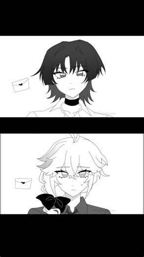 ! OOC ! This animation made from my Thai School Au on Twitter. And I have so much fun doing this (but my neck is not…) anyway, hope you guys enjoy this work! :) #femkazuscara #kazuscara #scarakazu #animation #fyp