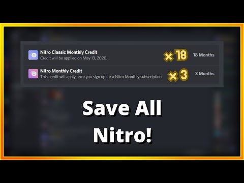 You Can Save Nitro Gifts on Discord!