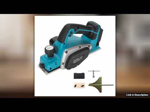 Heimerdinger 18V Rechargeable Lithium Battery Powered Handheld Woodworking Tool Brushless Cordless