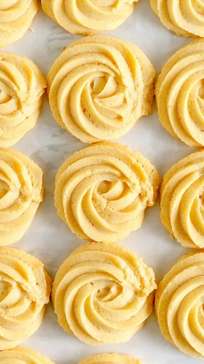 607K views · 96 reactions | I tested this recipe inside out and upside down last year and it’s one of my faves - super buttery simple cookies that are really fun to make and look so cute. Full recipe is in my profile! https://cloudykitchen.com/blog/butter-cookies/ | Cloudy Kitchen | Facebook