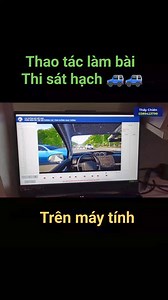 Thao tác làm bài thi sát hạch mô phỏng trên máy tính, Điểm căn dễ nhất - Hướng dẫn chi tiết full 120 tình huống mô phỏng #120tinhhuongmophong #meo120tinhhuongmophong #120tinhhuongmophongb2 #120tinhmophonggiaothong | Thầy Chiến Dạy Lý Thuyết Lái Xe A B C D E