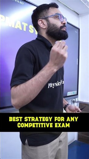 Best Strategy For Any Exam 🔥🗿 #explorepage #ipmatpreparation #pw #ipmatexam #motivation