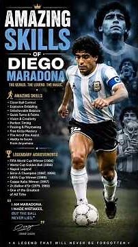 Diego Maradona’s AMAZING Skills 🤯🔥 | The Greatest Dribbler Ever
