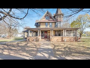 Indiana 130 years old Victorian House For Sale | $170k | 0.64 acre | built by indiana's governor