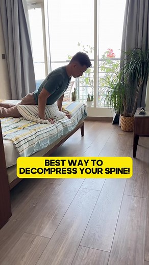 Experience relief and renewed mobility with lumbar decompression - freeing you from the constraints of back pain and restoring your vitality. #backpain #backpainrelief #backpainexercises #herniateddisc