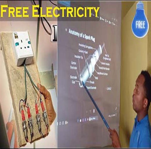 Free Electricity Energy with spark plugs and Magnet theories and practical | Fk Tech