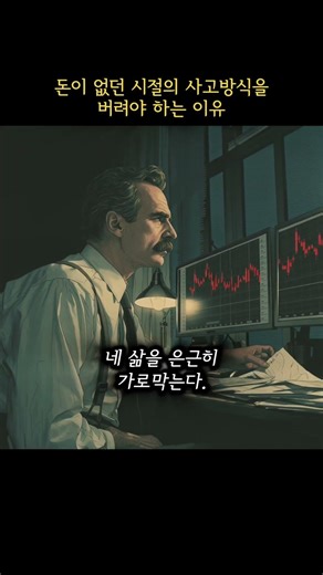 돈이 없던 시절의 사고방식을 버려야 하는 이유.