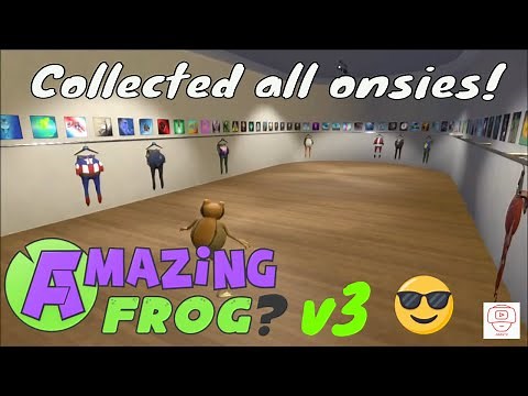 Amazing Frog Gameplay Ep6: Amazing Frog v3 | Collected 11 costumes & messing around | ANAVTV