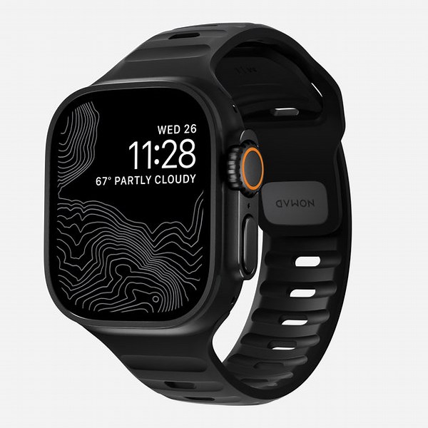 Sport Band - 46mm/49mm | Black | NOMAD®