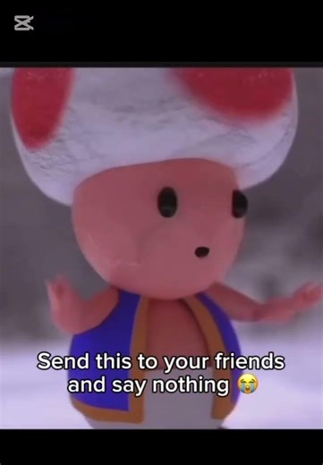 Toad can sing #mario #lamo #singing #funnyshorts #funny