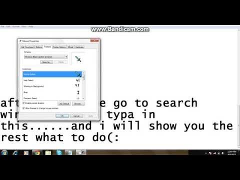 How to make your mouse pointer look like a diamond sword
