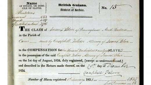 Slavery Compensation: Who Got Paid?