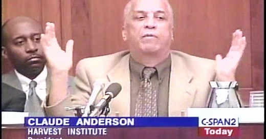 User Clip: Reparations for Slavery Excerpt - Dr. Claud Anderson of Powernomics and The Harvest Institute