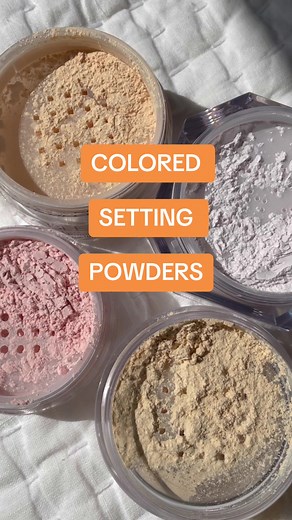 Setting Powder Guide for Colored Powders
