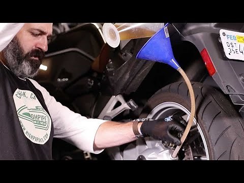 Motorcycle Shaft Final Drive Maintenance | MC Garage