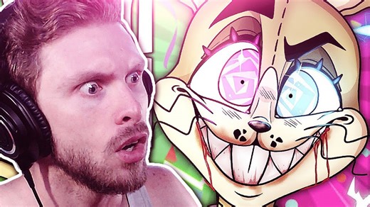 Reacting to the Darkest Desire FNAF song animation by LunaticHugo