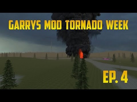 Worlds Deadliest Gas Station! Garry's Mod Tornado Week Day 4!