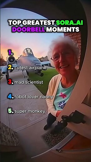 Top 5 Funniest Sora Ai Doorbell Moments 🤣🔥 #funny #top5 #viral #sora2 #ai #trynottolaugh #memes