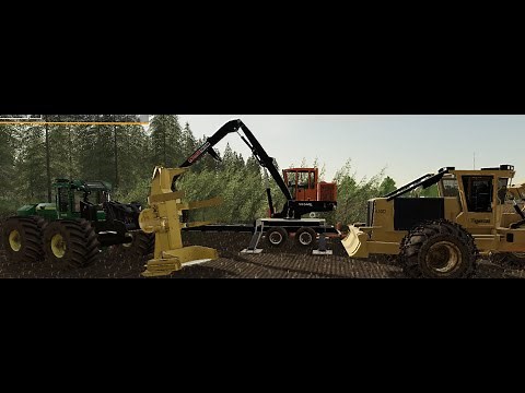 Starting a logging business Farming simulator 19 # logging #Fs19.