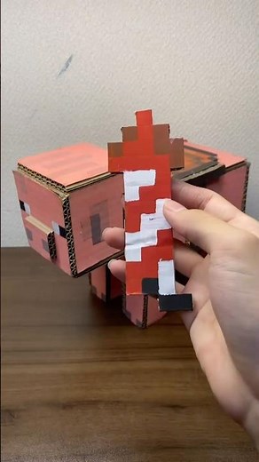 マイクラのロケット花火作った！#工作 #マイクラ #マインクラフト 。