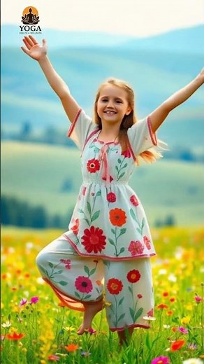 Serene Nature Yoga ✨ | Graceful Flow by a Beautiful Young Woman