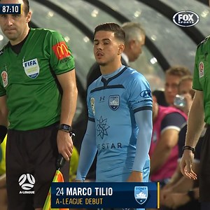 Marco Tilio loves a debut goal 😏 #ALeague #Tokyo2020 | A-Leagues