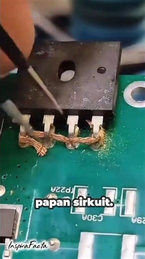 How to Remove a MOSFET with a Wick!!!