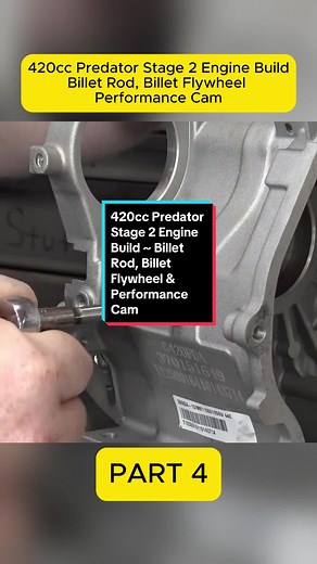 420cc Predator Stage 2 Engine Build ~ Billet Rod, Billet Flywheel & Performance Cam