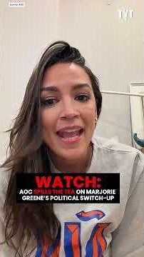 AOC Spills The Tea On Marjorie Greene