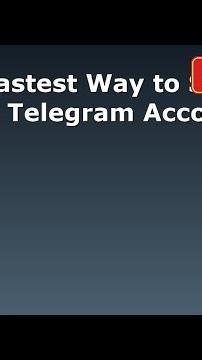 The Fastest Way to Secure Your Telegram Accounts